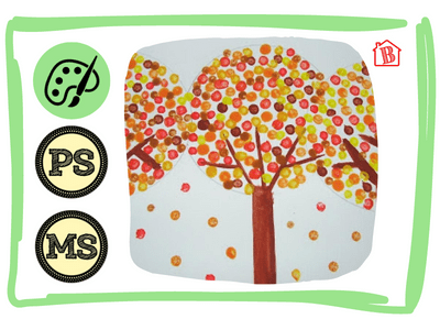 Vignette de l'atelier allemand sur le pointillisme.