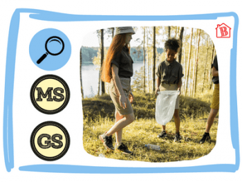 Vignette de l'atelier d'allemand "Je trie mes déchets"