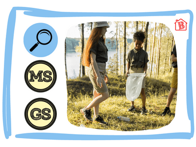 Vignette de l'atelier d'allemand "Je trie mes déchets"