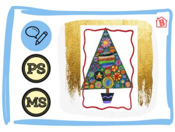 Vignette de l'atelier d'allemand "Mes premiers graphismes : Noël"